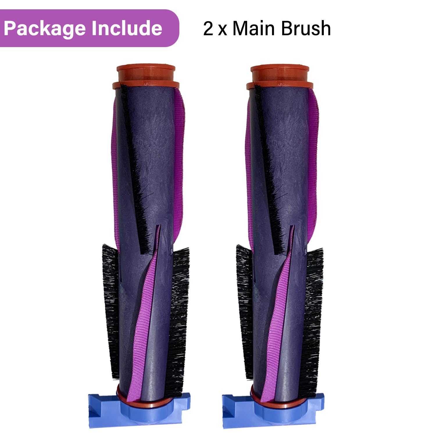 Main Roller Brush for Shark RV2820ZE RV2820YE RV2820AE AV2820AE AV2820S AV2800ZE RV2800S RV2800YE AV2810AE AV2810ZE RV2810YS UR2850YS UR2860YS Robotic Vacuum Cleaner Replacement Accessories Parts