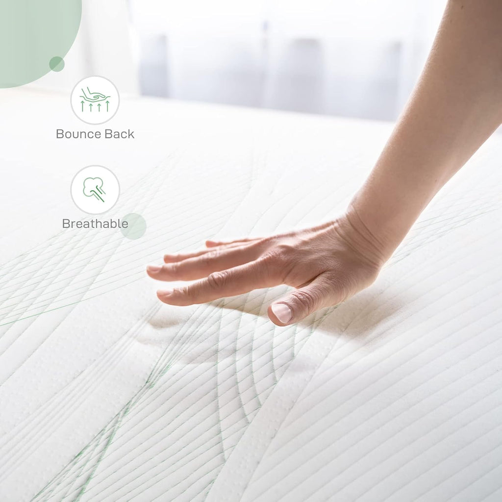 Novilla California King Mattress - 10-Inch Gel Memory Foam for Pressure Relief | CertiPUR-US Certified