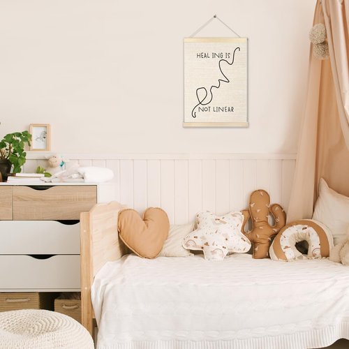 Ecezatik Healing Poster Hanger Frame - Mental Health Wall Decor for Therapy Offices | 12x16 Inches