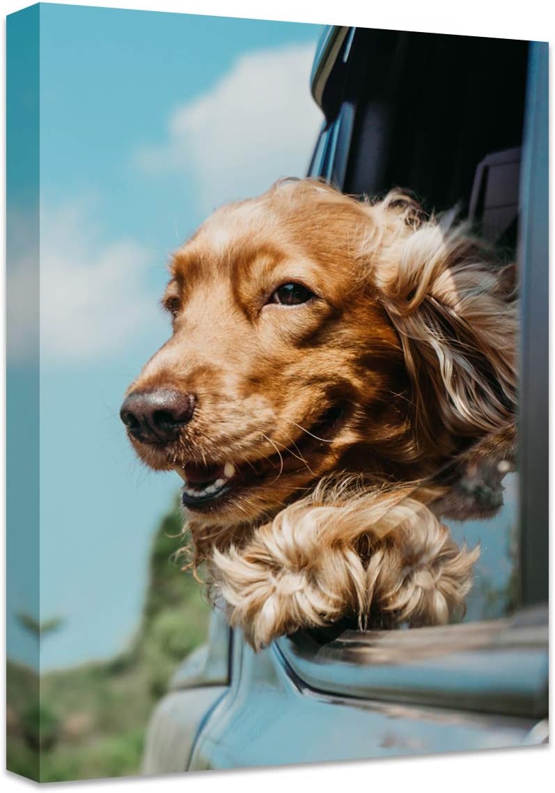 Personalized Canvas Print by [Brand Name] - Custom Photo Wall Art for Bedroom & Living Room | 8" W x 12" H