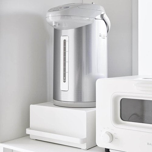 Spalivivre Home Tower Kitchen Appliance Stand with Drawer for Countertop, Space Saving Under-Appliance Storage Organizer for Kettle, Coffee Makers, Mixers, Sugar, Tea Bags, Coffee Pod