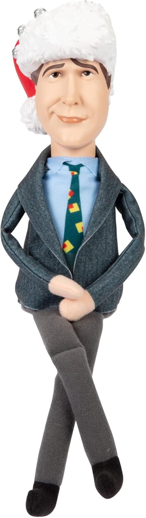 Jakks Holiday Clark Griswold Talking Plush - 16 Phrases, 12 Inches Tall | National Lampoon’s Christmas Vacation