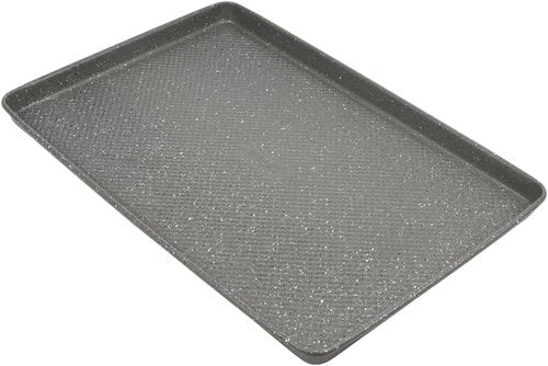 David Burke Cookie Sheet - Carbon Steel, Non-Toxic & Oven Safe, Perfect for Baking - 17x11, Gray Speckle