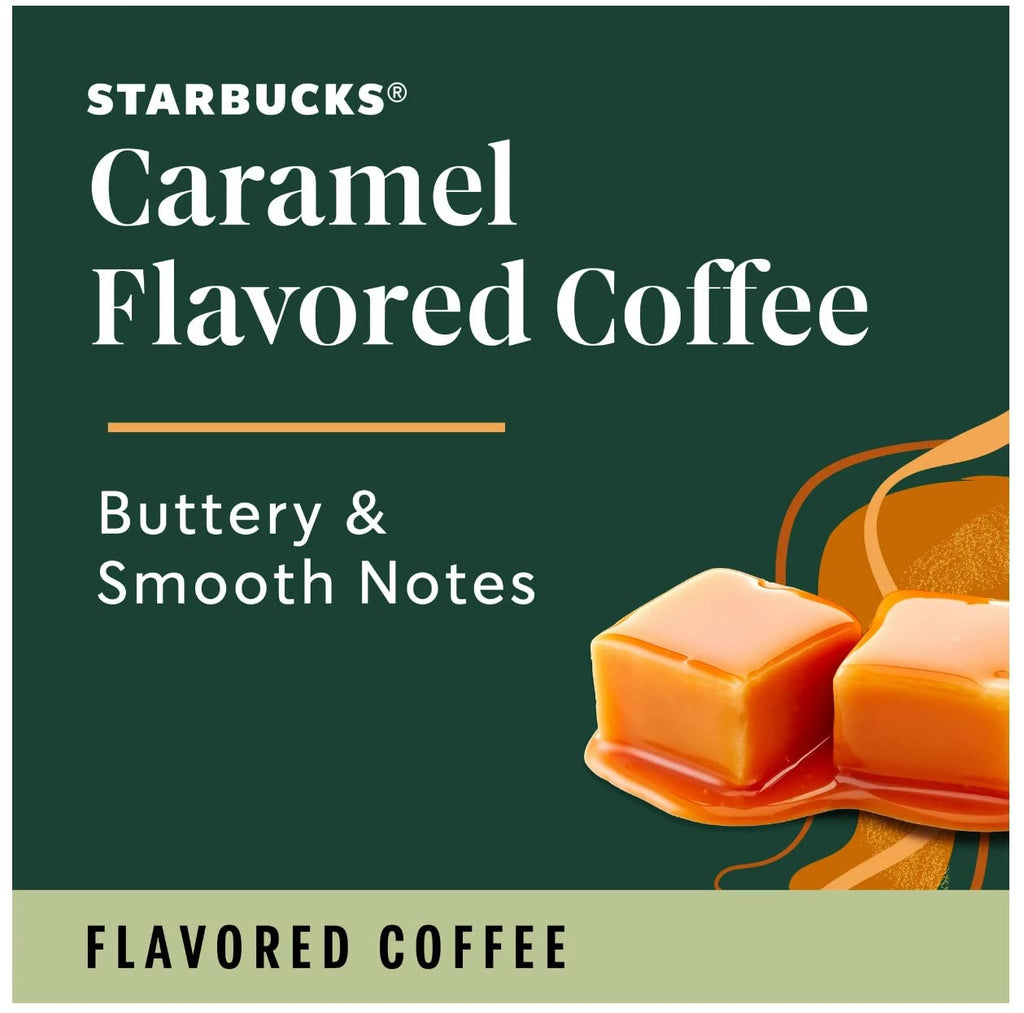 Starbucks® Caramel Flavored Coffee K-Cup® Pods - 44 Count for Rich, Sweet Taste