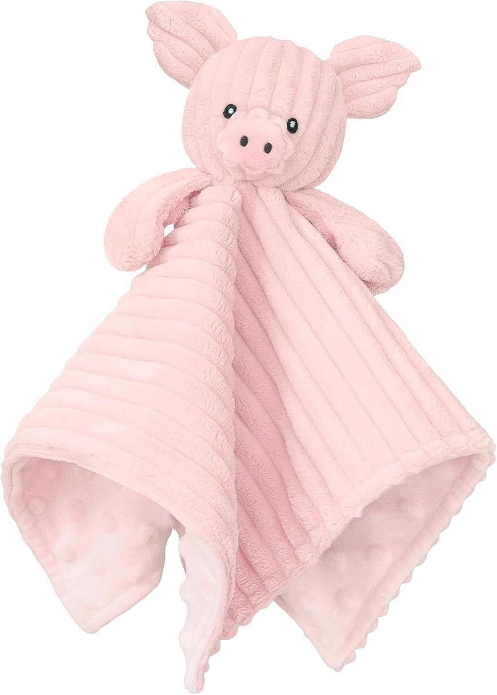Skiennix Baby Security Blanket - Soft Pig Lovey Toy for Newborns | Pink 15 Inch Snuggle Gift