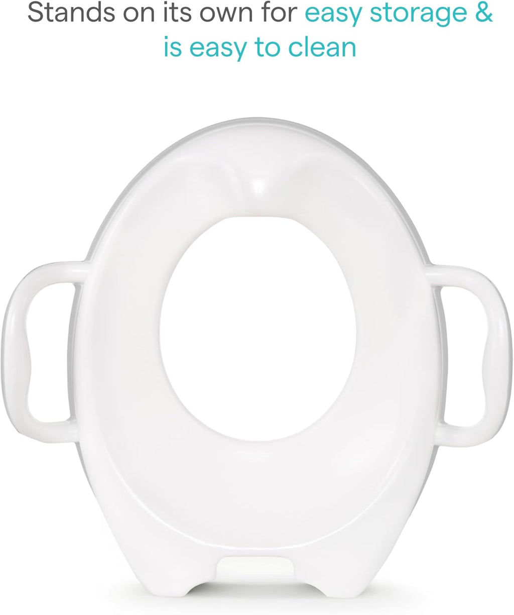 Munchkin® Sturdy™ Potty Training Seat - Comfortable & Secure Design | Grey Color