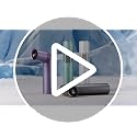 MEIIS Purple High Speed Handheld Fan, 20000RPM, 199 Speeds