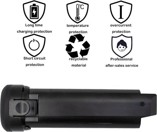 TAWUZUOR XSBT330 Rechargeable Li-ion Battery Compatible with Shark WS632 WS630 WS620 WS633 WS631 WS632RGBRN WS632PKBRN WANDVAC Cordless Vacuum Cleaner 11.1V 3000mAh
