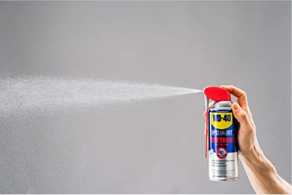 WD-40 Specialist Penetrant - Fast-Acting Formula for Metal, Rubber & Plastic - 11 Oz.