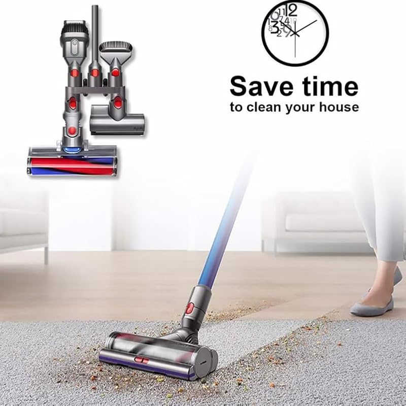 Vacuum Cleaner Brush Holder Wall Mount for V7 V10 Attachments