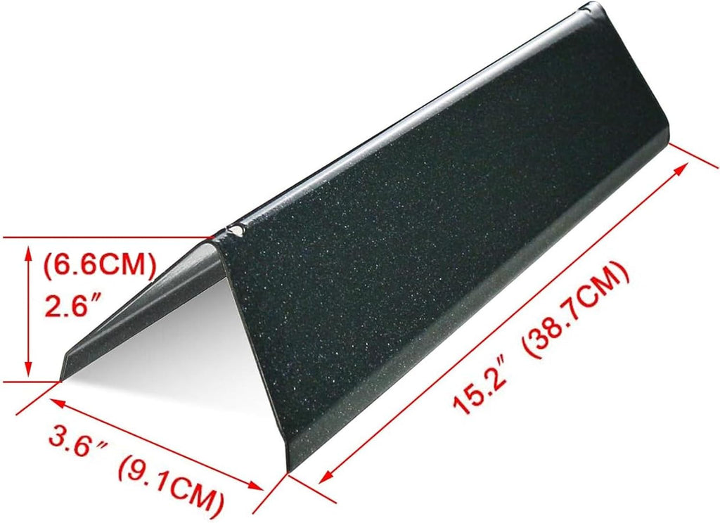 Uniflasy Flavorizer Bars & Grill Burner Tubes for Weber Spirit I & II 200 | 15.3 Inch Replacement Parts