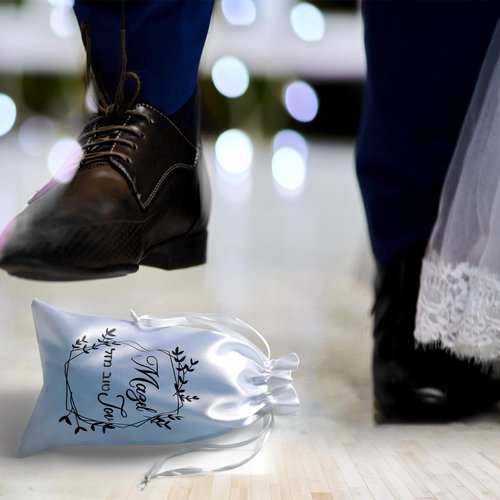 Jewish Chuppah Breaking Glass, Blue Glass Vessel for Groom, Wedding Gift with Drawstring Bag and Card