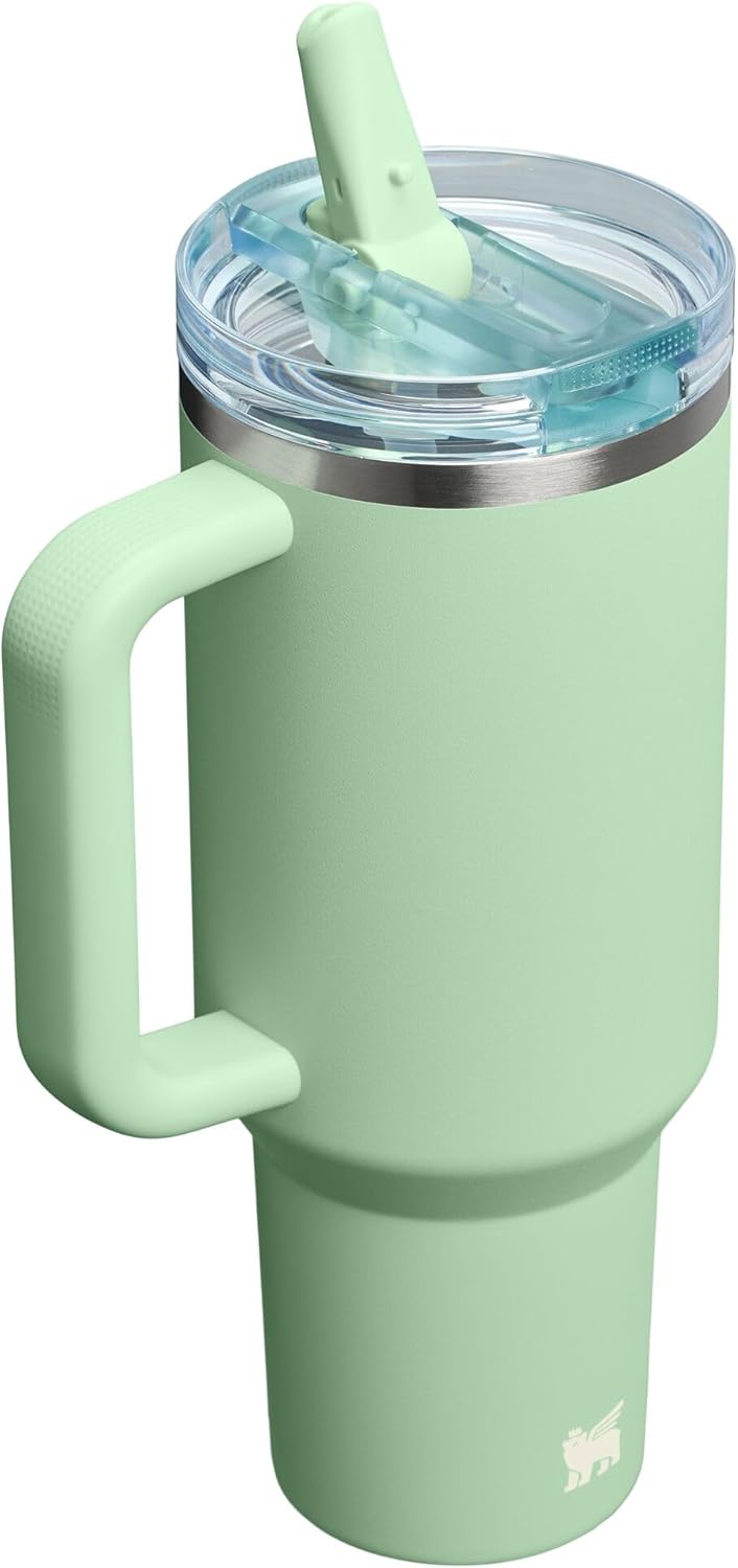 STANLEY Quencher ProTour Tumbler - 14 oz Leakproof Insulated Stainless Steel - Built-in Straw & Handle