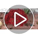 12 pcs 13-inch Velvet Artificial Poinsettia Bushes with Gold Centre - Christmas Decor, Red/Gold Variation