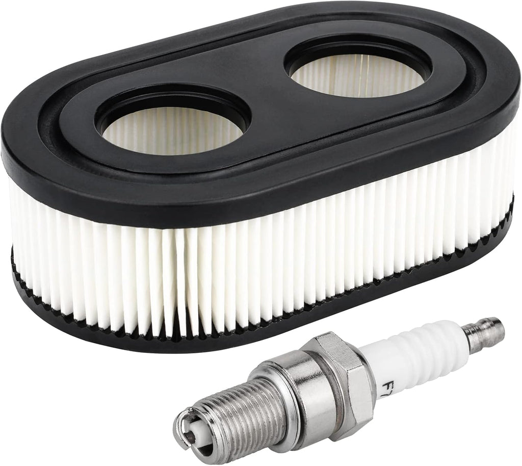 Troy-Bilt Air Filter Spark Plug - Compatible with TB110, TB115, TB200, TB230, TB330, TB370 Mowers