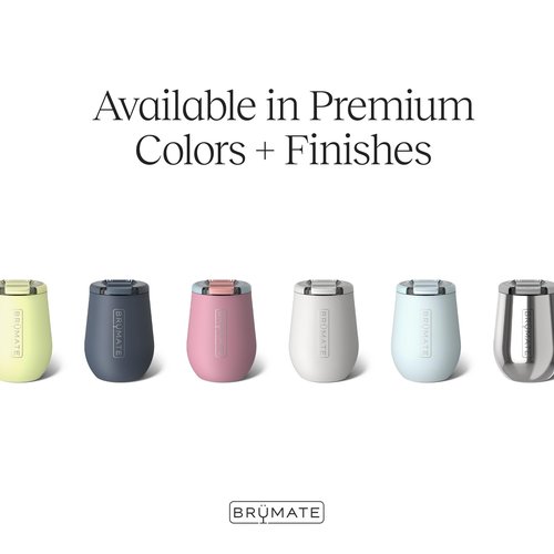 BrüMate Uncork'd 14oz 100% Leakproof Insulated Wine Tumbler | Locking Lid | Insulated Stainless Steel Wine Glass | Perfect For Travel & Outdoors | BPA-Free (Nightfall Blue)