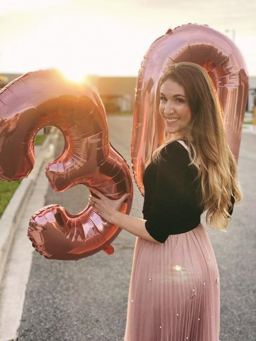 Big 23 Balloons | 40-Inch Rose Gold Number Balloons for Birthdays, Weddings & Celebrations