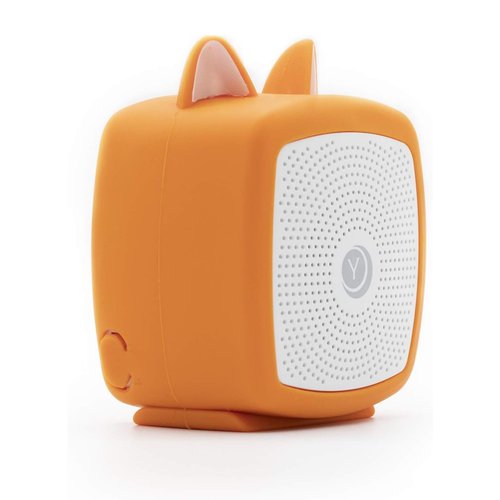 Yogasleep Pocket Baby Soother Fox, White Noise Machine, 6 Soothing Sounds & Timer for Better Sleep, Includes Brown Noise & Lullabies, Compact Size for Travel & Child Safe, Must Have Registry Gift