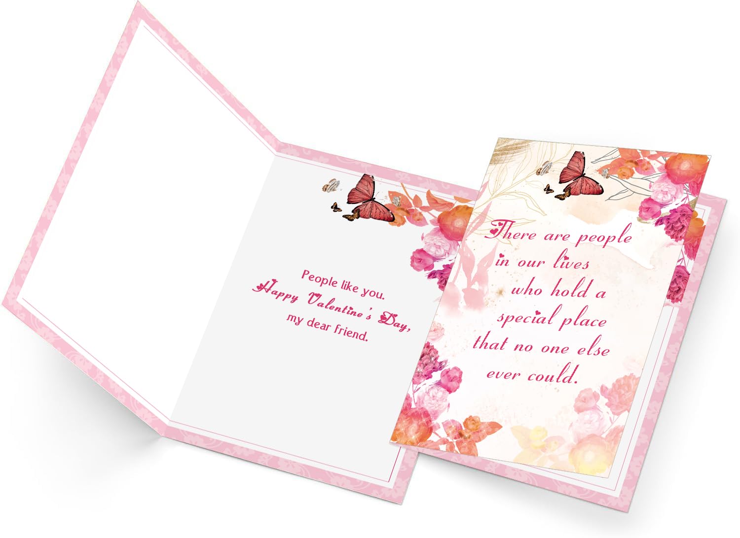 Missonemi Friend Valentines Day Card Gifts for Him Her, Cute Valentine's Gifts for Special Friends