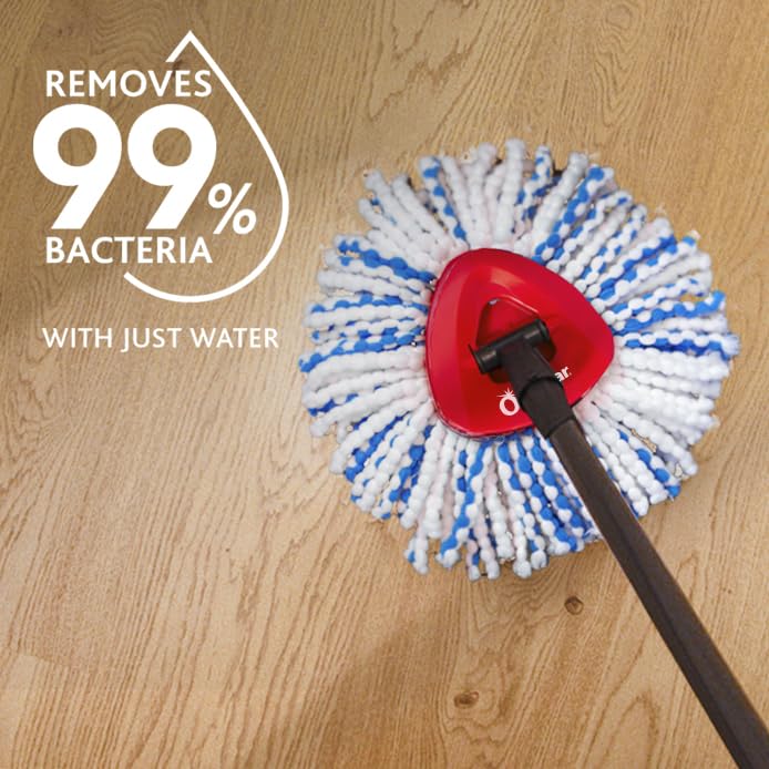 O-Cedar RinseClean Spin Mop Head Replacement - 40% More Cleaning Power