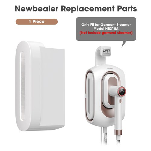 Newbealer Detachable Water Tank 1.2L, Replacement Part Only for Steamer NB318A, Reusable Accessory (White)