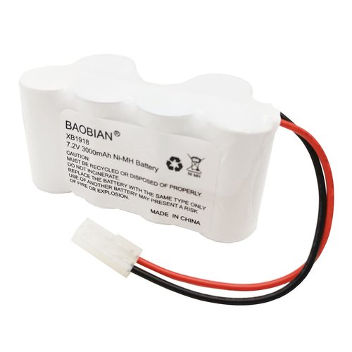 BAOBIAN XB1918 V1950 V1917 VX3 7.2V 3000mAh Ni-MH Replacement Battery Compatible with Euro Pro Shark Vacuum Carpet and Carpet Sweeper