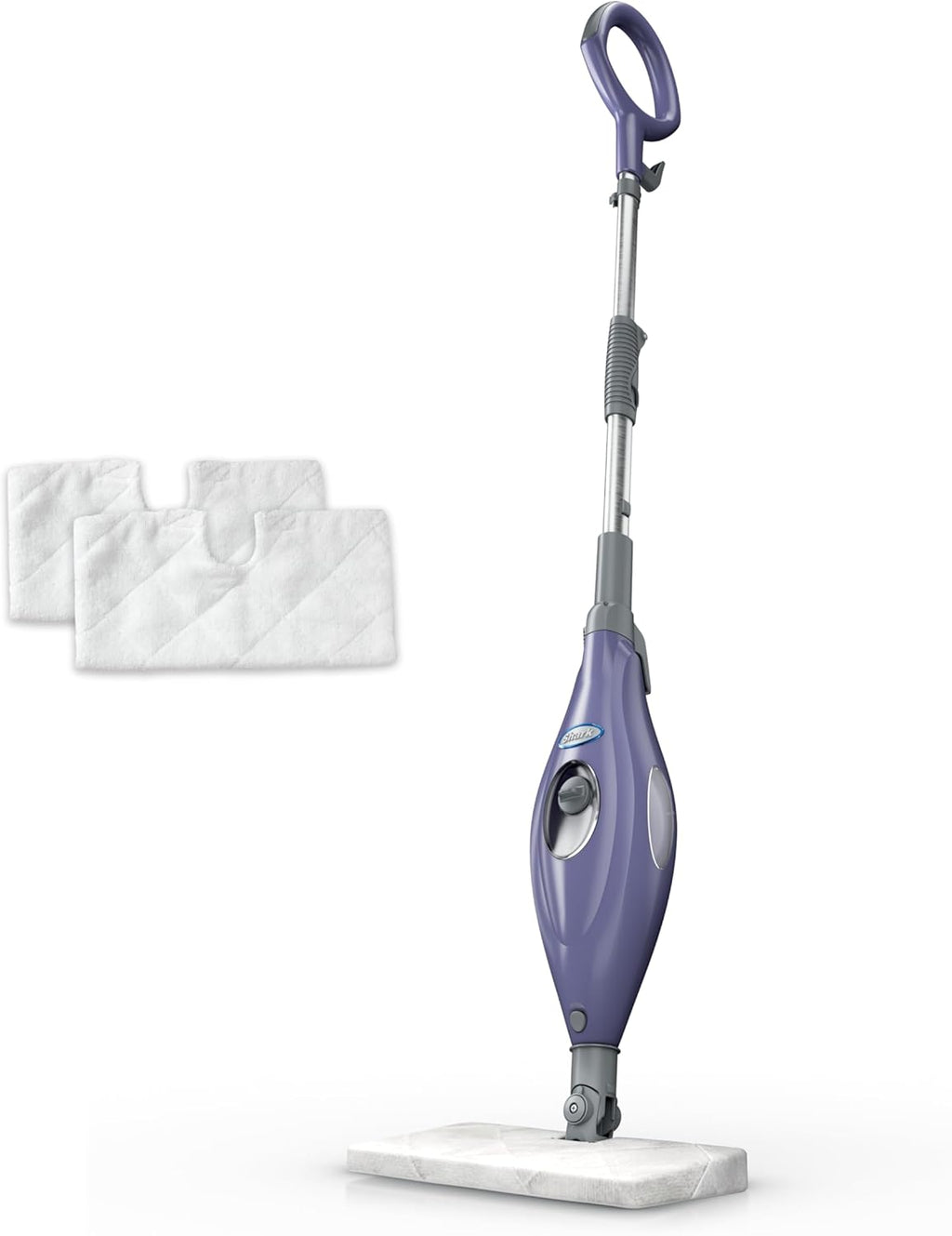 Shark Steam Pocket Mop - Lightweight Steam Cleaner for Sealed Hard Floors | 2 Washable Pads, Purple S3501