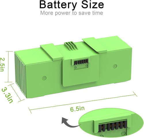 Dentsing ABL-F Replacement Battery for iRobot Roomba i7, j7 & e Series | 4460mAh, 14.4V