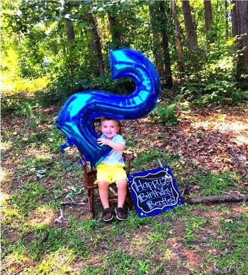 Giant Navy Blue 40-Inch Number 2 Balloons - Perfect for Birthday Celebrations & Anniversaries