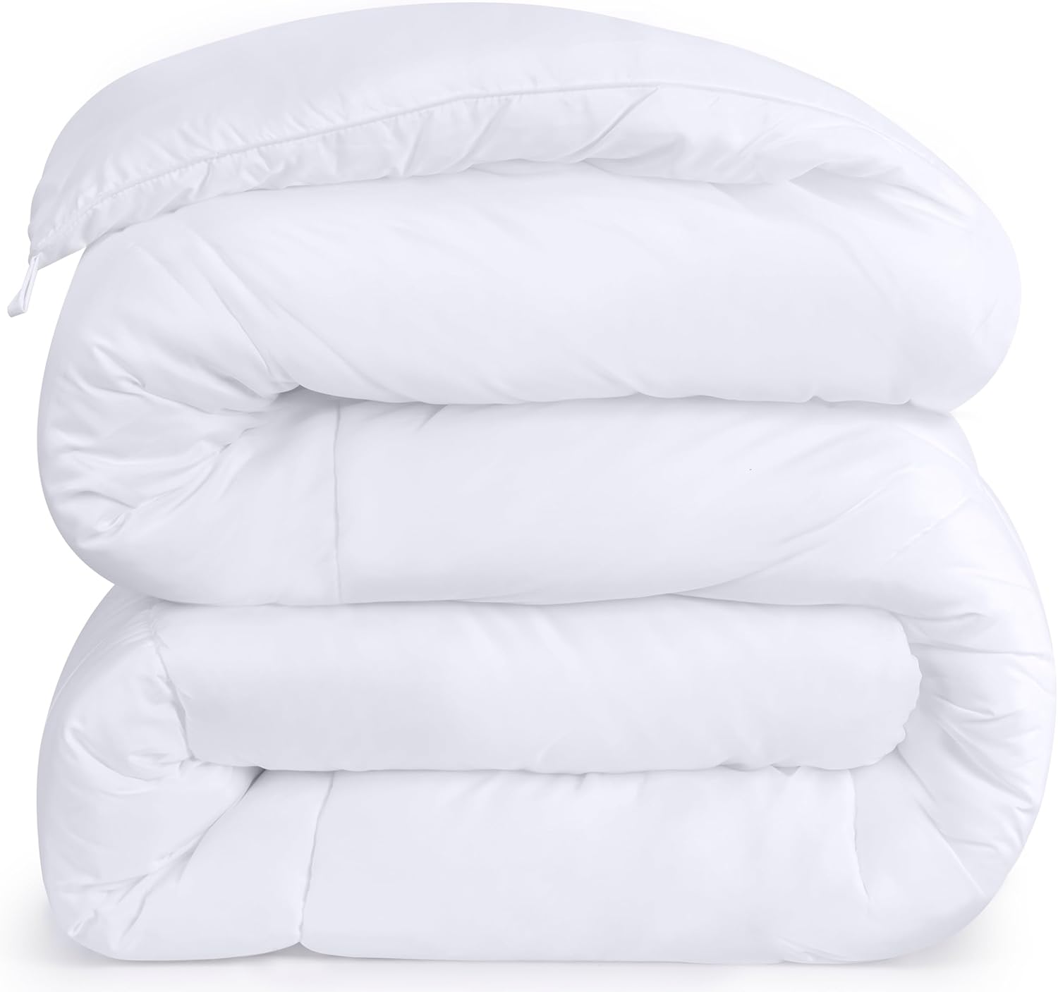 Utopia Bedding Queen Size Comforter - All Season Down Alternative Duvet Insert, Machine Washable (White)