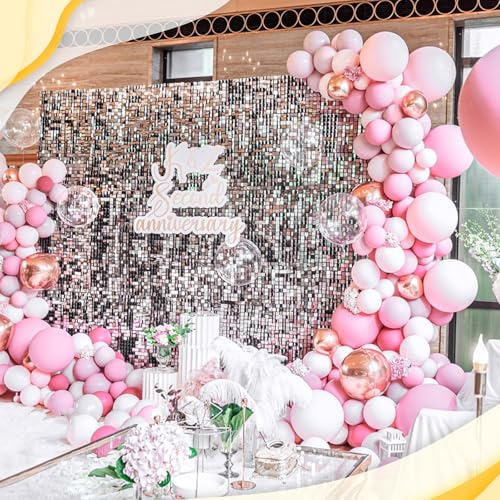 50 Reusable Balloon Clips for Flower Decorations - Durable PP Plastic