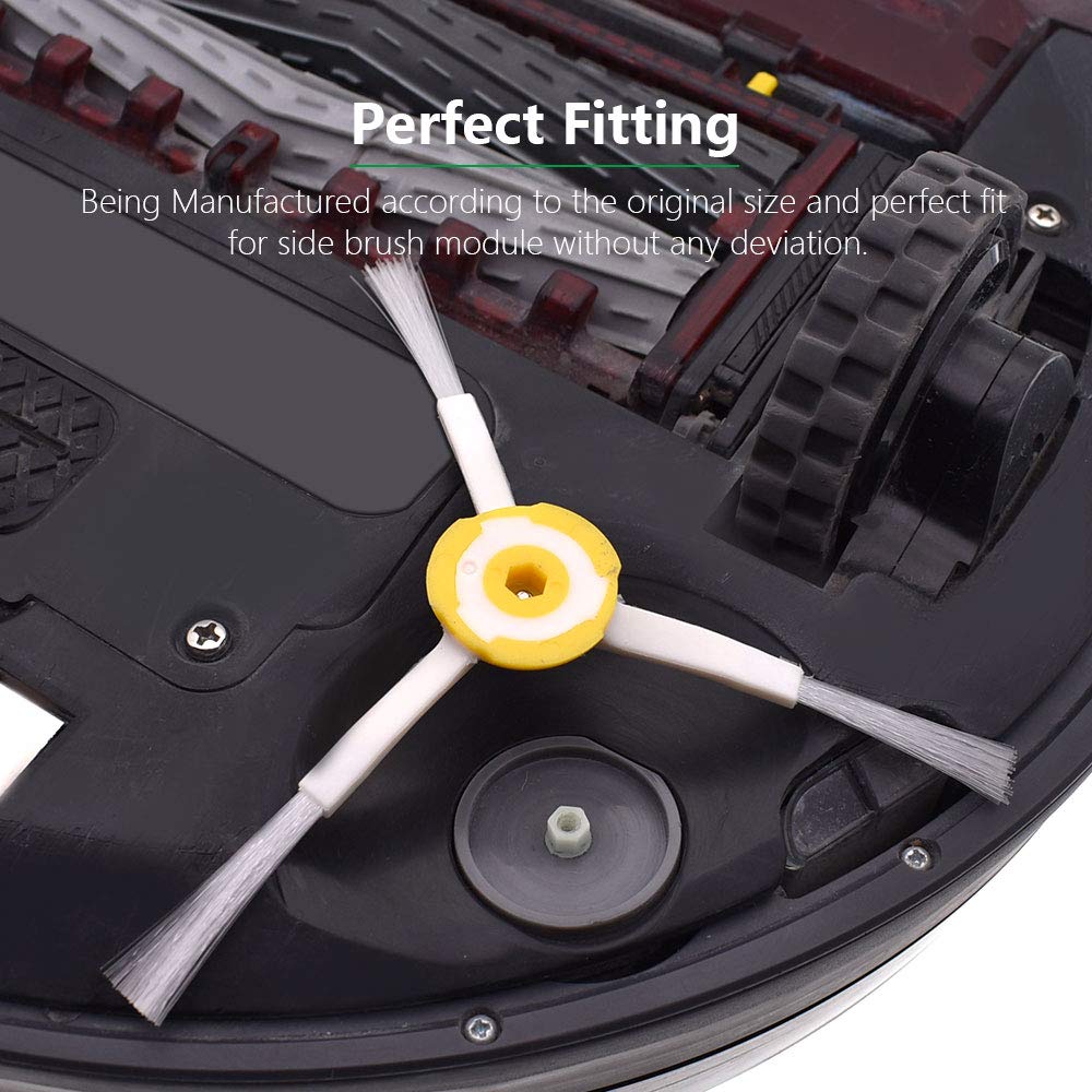 Neutop Replacement Side Brush Compatible with All iRobot Roomba 900, 800, 700, 600, 500 Series 960 980 981 985 860 880 890 891 895 760 770 614 645 650 655 665 671 675 690 692 694 560 595 Models,9-Pack