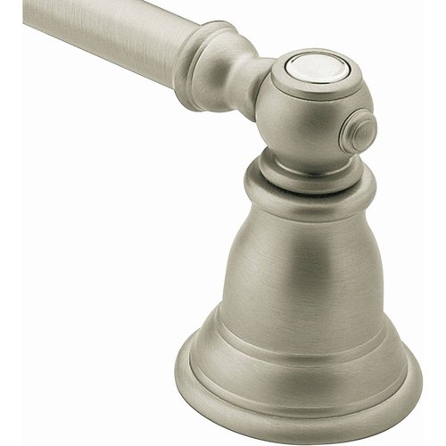 Moen YB5418BN Kingsley 18 inch Single Towel Bar, Brushed Nickel