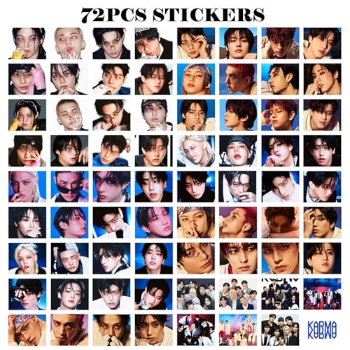 KARMA Photocard Set - 127 PCS Including 55 Photocards & 72 Stickers