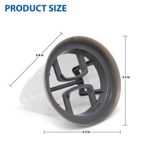 Fette Filter - Hand Vacuum Filter Compatible with Bissell Bolt Stick. Compare to Part # 1479 (pack of 6)