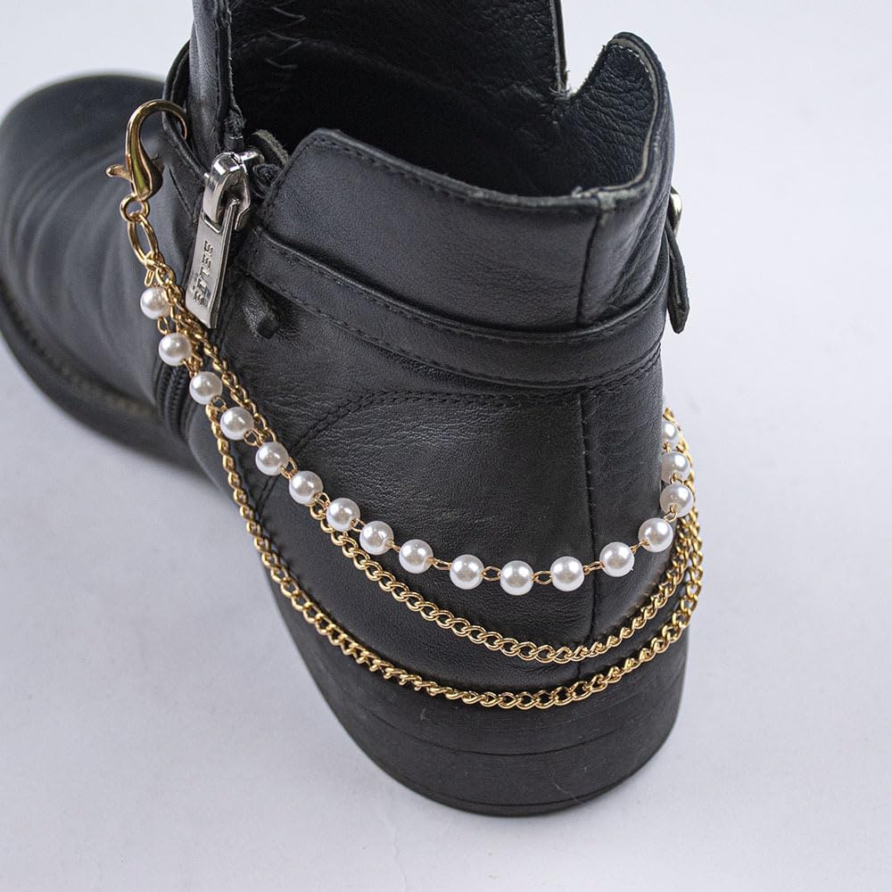Sisadodo Shoe Charms - Stylish Chains for Shoelaces & Accessories | Versatile for Bags & Keychains