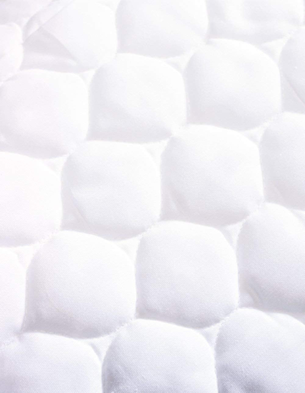 American Baby Company Waterproof Fitted Cradle/Bassinet Mattress Protector 33" x 15" - 100% Cotton Quilted Top, Noiseless, Ultra-Soft & Breathable Cradle/Bassinet Mattress Pad Cover