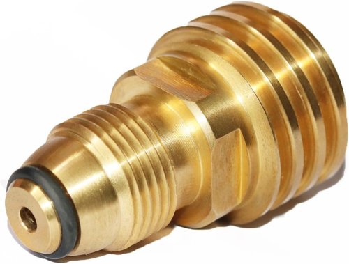 DOZYANT Propane Tank Adapter - Convert POL LP Tank to QCC1/Type1 Hose or Regulator | Easy Upgrade