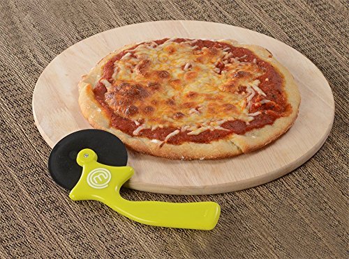 MasterChef Junior Pizza Cooking Set - 5 Pc Kit Includes Real Cookware for Kids w Recipes, Board, Roller - Make Homemade Pizza, Birthday Holiday Gifts
