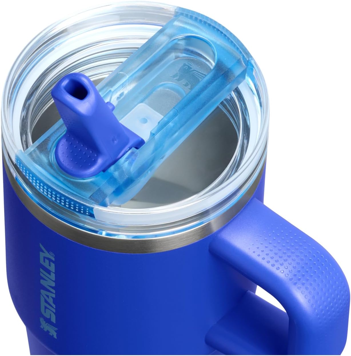 STANLEY Quencher ProTour 20 oz Tumbler - Leakproof Lid, Built-In Straw & Handle | Insulated Stainless Steel | BPA-Free | Cobalt