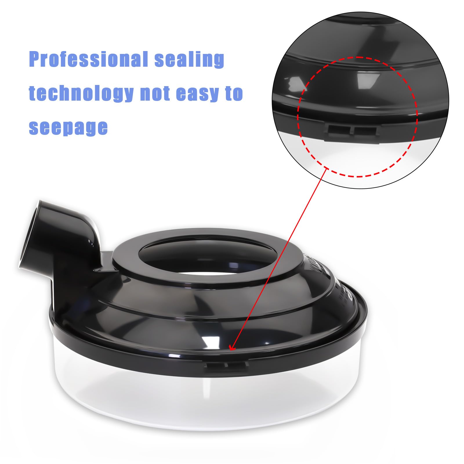 2 Quart Water Pan (Basin) Compatible with Rainbow Vacuum Cleaner, Replacement for RAINBOW Genuine 2 Quart Water Pan (Basin), Fits Models SE, D4, and D3