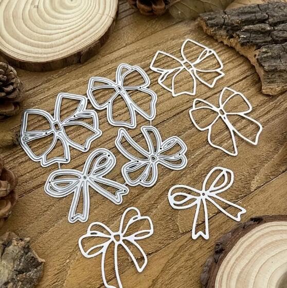 Metal Cutting Dies Bows and Flowers for Scrapbooking and Card Making