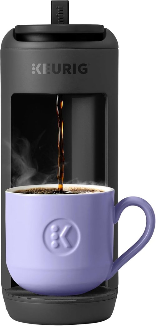 Keurig K-Mini Mate Single Serve Coffee Maker - Compact & Portable for Small Spaces | Brews 12 oz, Black