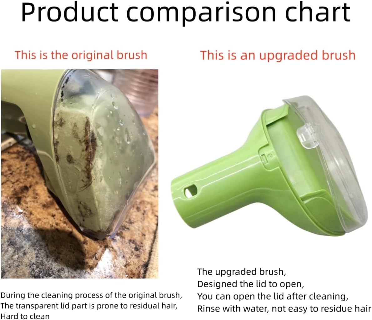 Skiennix Little Green Machine Brush Replacement Parts - Tough Stain Tool Attachments | Compatible with 1400B, 3194, 3353, 2458, 3588F, 1986, 1425, 2513E, 3624
