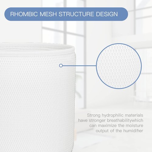 YougetTech 2 Pack EH22/EH22T Humidifier Wicking Filters Replacement, Compatible with YougetTech Humidifier EH22/EH22T, Cool Mist Humidifier Filters