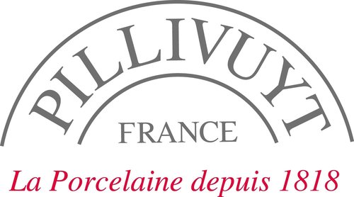 Pillivuyt Brasserie Deep Oval Baker, 9x12.5 inch, White/Menu Print
