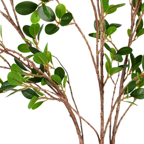 HANDIC 6pcs Faux Stems Artificial Branches for Vase Greenery Stems Faux Branches for Vase Plant Artificial Eucalytus Branches Plants (45"/Each Branch) (6, Green)