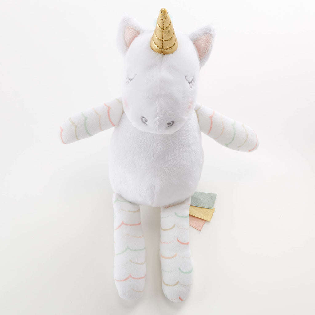 Baby Aspen Simply Enchanted Unicorn 5-Piece Welcome Home Gift Set, Light & Dark Pink/White/Aqua/Gold