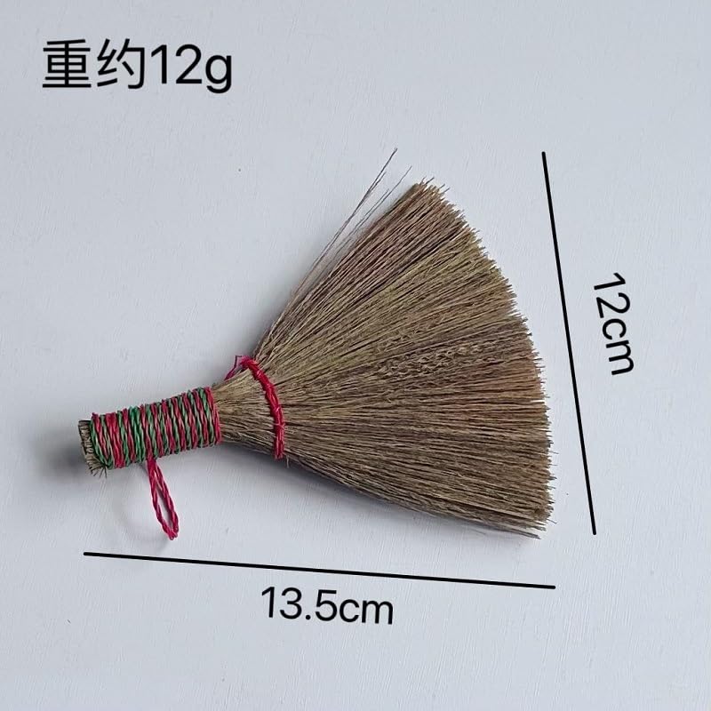 Mini Straw Broom for Precision Cleaning – Eco-Friendly & Gentle on Surfaces