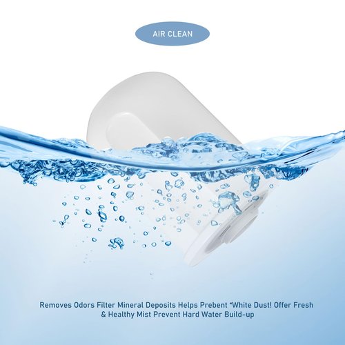 Mixzeny A250 Aqua Pro 2-in-1 Humidifier Water Filter Replacement Compatible with BONECO & AIR-O-Swiss Aqua Pro 2-in-1 Ultrasonic Humidifiers (3 Cartridges)